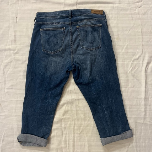 Big Star Maddie Jeans Size 29 Blue with Holes - Picture 3 of 5